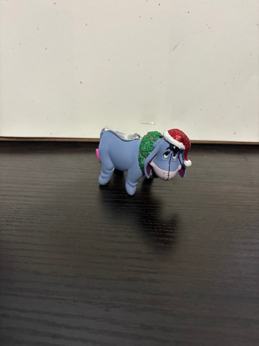 Santa eeyore ornament